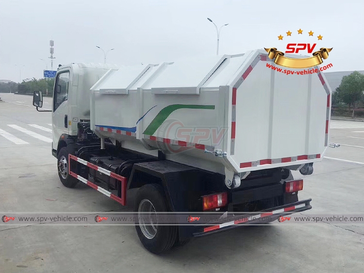 4 CBM Garbage Hook Loader Sinotruk - LB